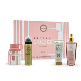 ARMAF SET ODYSSEY CANDEE 4PC W EDP 3.4OZ