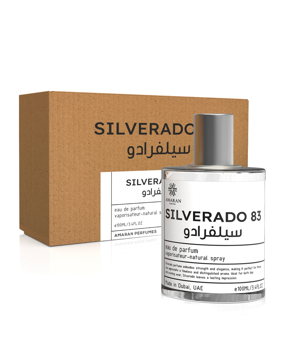 SILVERADO 83 EDP UNISEX - 100ML (3.4oz) BY AMARAN