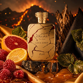 HAWAS LAVA GOLD MEN EDP - 100ML (3.40z) By RASASI