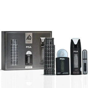 GIFT SET PISA UNISEX - 3 Piece Eau De Parfum Gift Set BY LATTAFA PRIDE