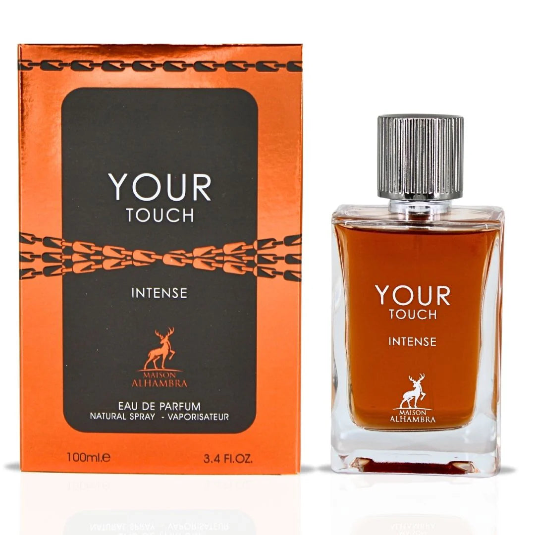 YOUR TOUCH INTENSE MEN EDP - 100ML (3.4oz) BY MAISON ALHAMBRA