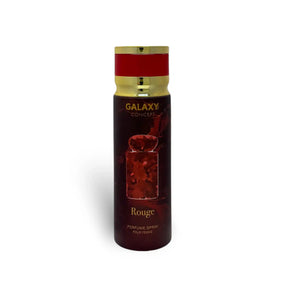 (12/96 PACK) GALAXY ROUGE POUR FEMME 200ML BODY SPRAY