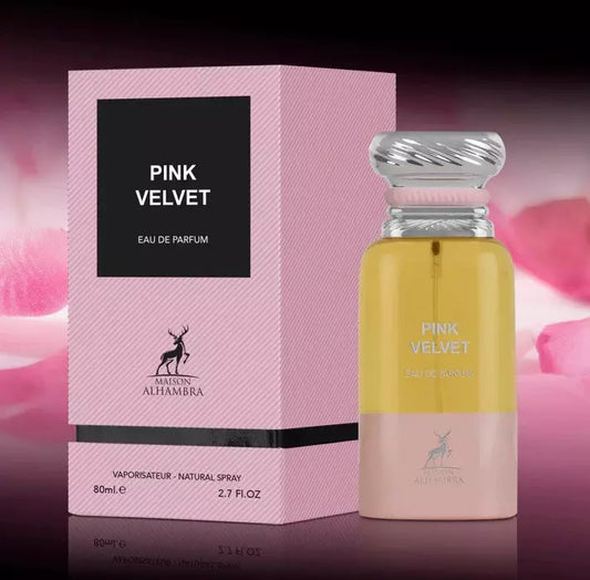 PINK VELVET WOMEN EDP - 80ML by Maison Alhambra