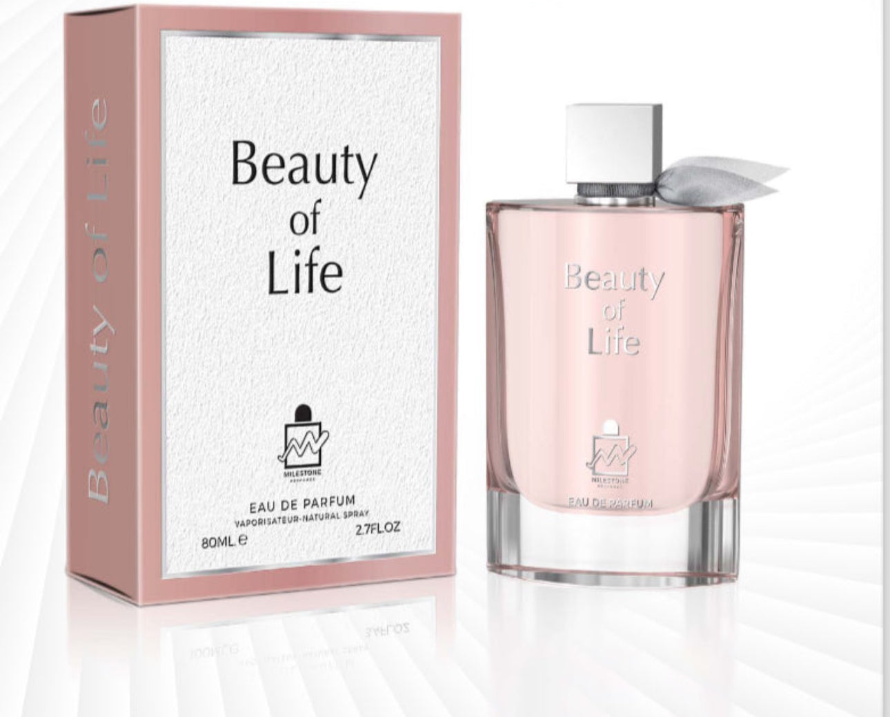 BEAUTY OF LIFE Women EDP - 100MI (3.40z) Por Milestone