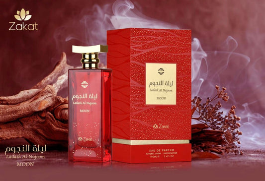 LAILATH AL NUJOOM MOON UNISEX- EDP (3.4oz) 100ML BY ZAKAT