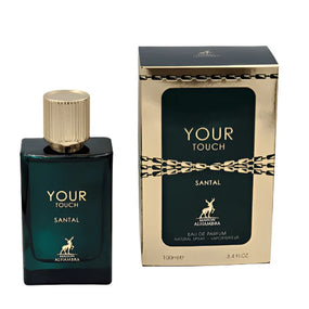 YOUR TOUCH SANTAL MEN EDP - 100Ml (3.40z) By MAISON ALHAMBRA