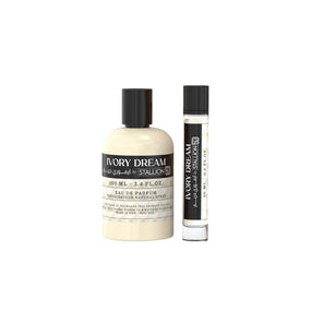 SET IVORY DREAM BY STALLION 53 UNISEX (2pc) EDP SP - 100ml (3.4oz) & 20ml (0.68oz) By Emper