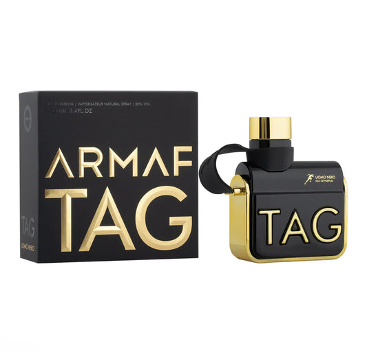 TAG Him Uomo Nero Men EDP - 100 MI
 (3.4 onzas) Por Armaf