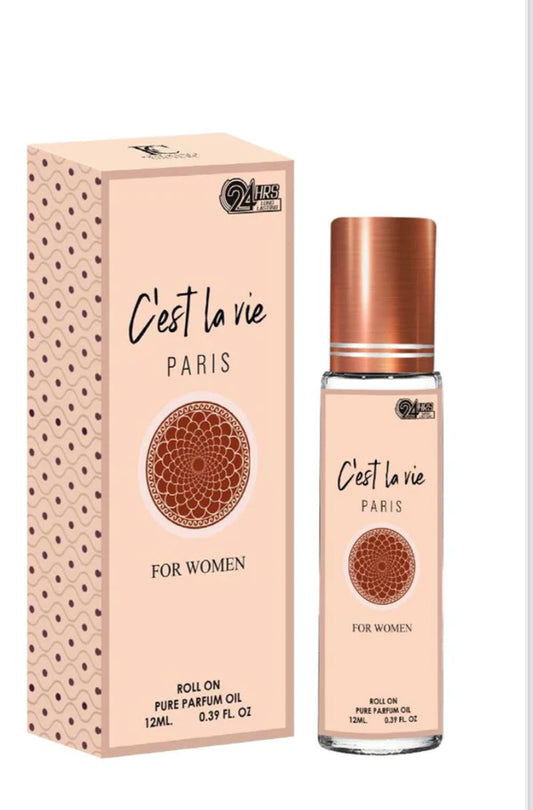 12 PIECES CEST LA VIE ROLL WOMEN 12 Ml Roll On Body Oil