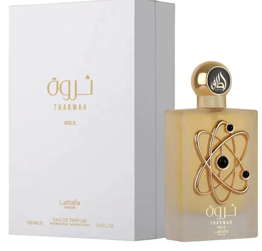 THARWAH GOLD Mujer EDP - 100MI (3.40z) Por Lattafa Pride