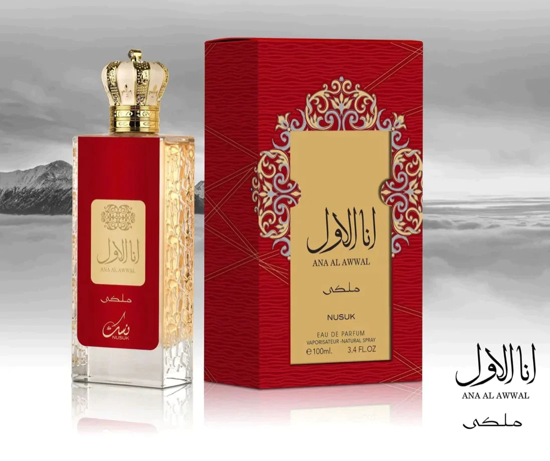 ANA AL AWWAL RED (Inspirado en Baccarat) UNISEX - 100MI (3.40z) Por Nusuk