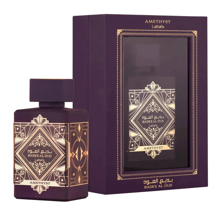 Badee Al Oud Amethyst EDP - 100MI (3.40z) por Lattafa 