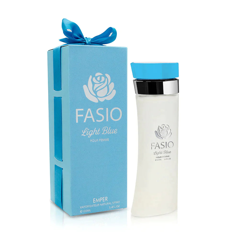 FASIO LIGHT BLUE Women EDT - 100MI (3.40z) Por Emper